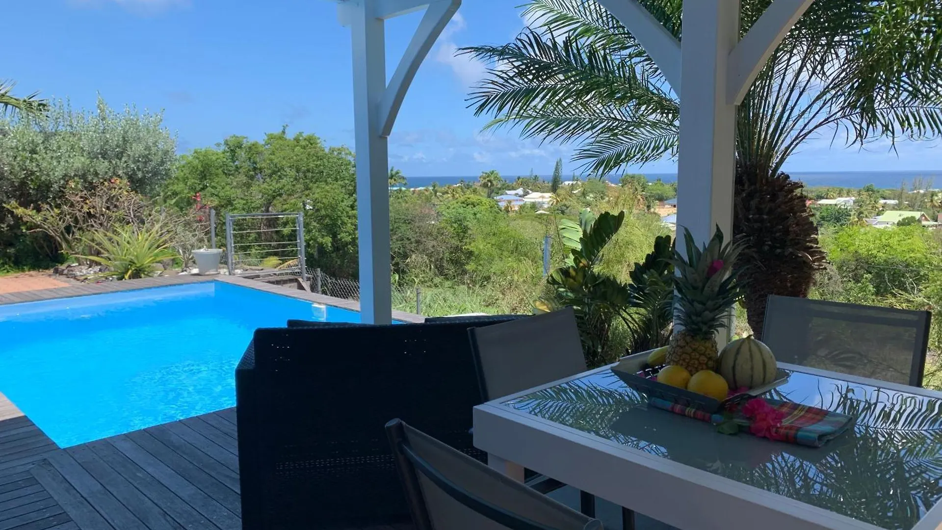 Villa Balisier Vue Mer Piscine Privee -V. Ciel&Mer Saint-Francois