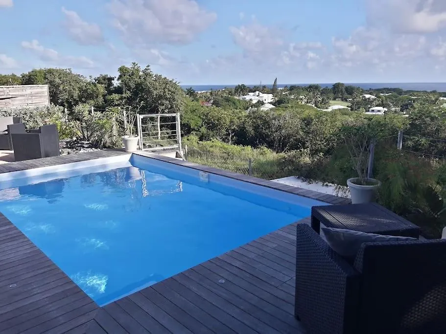 Villa Balisier Vue Mer Piscine Privee -V. Ciel&Mer Saint-Francois  Guadeloupe